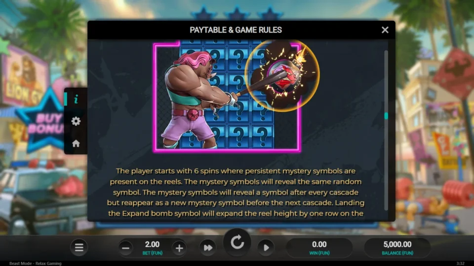 Beast Mode rules, page 12