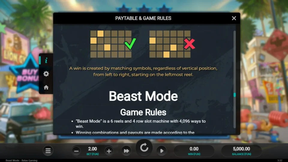 Beast Mode rules, page 19