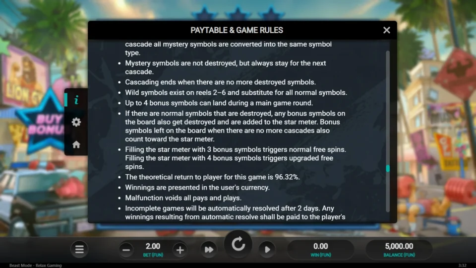 Beast Mode rules, page 21