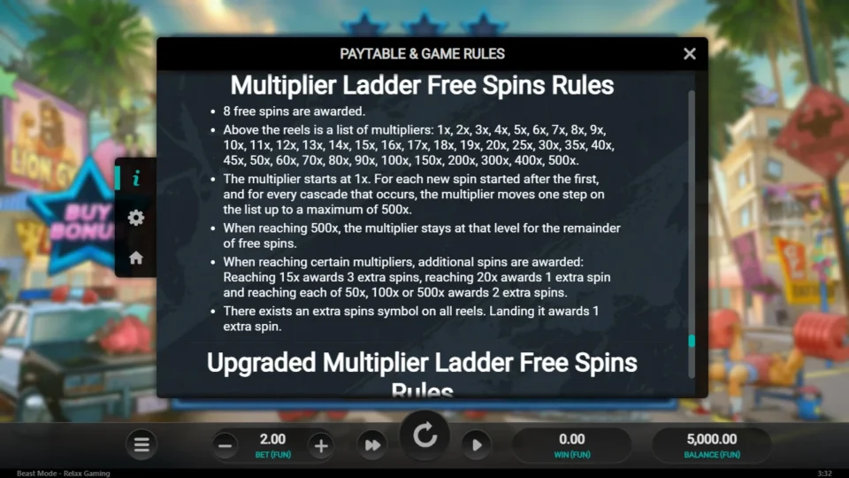 Beast Mode rules, page 25