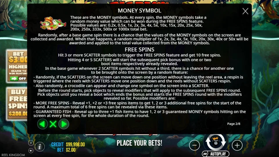 Big Bass Amazon Xtreme rules, page 2