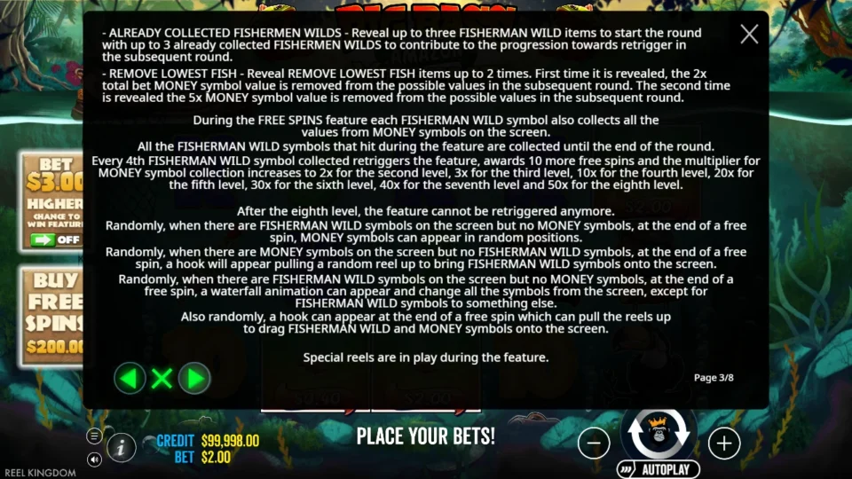 Big Bass Amazon Xtreme rules, page 3