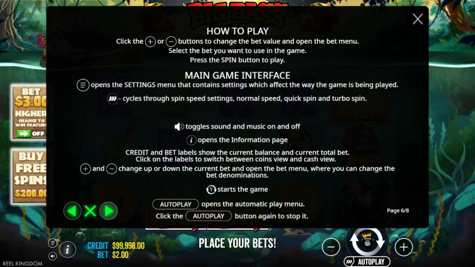 Big Bass Amazon Xtreme rules, page 6