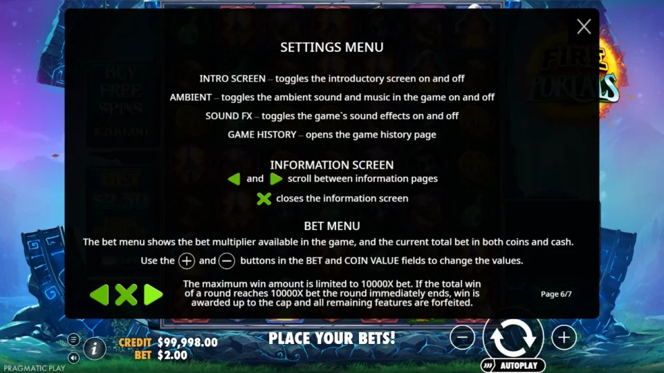 Fire Portals rules, page 6