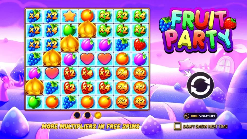 Fruit Party: intro screen, slide 2