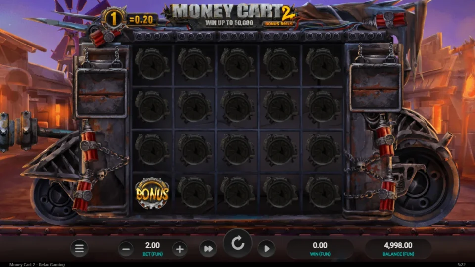Money Cart 2 demo game field