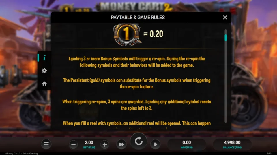 Money Cart 2 rules, page 2
