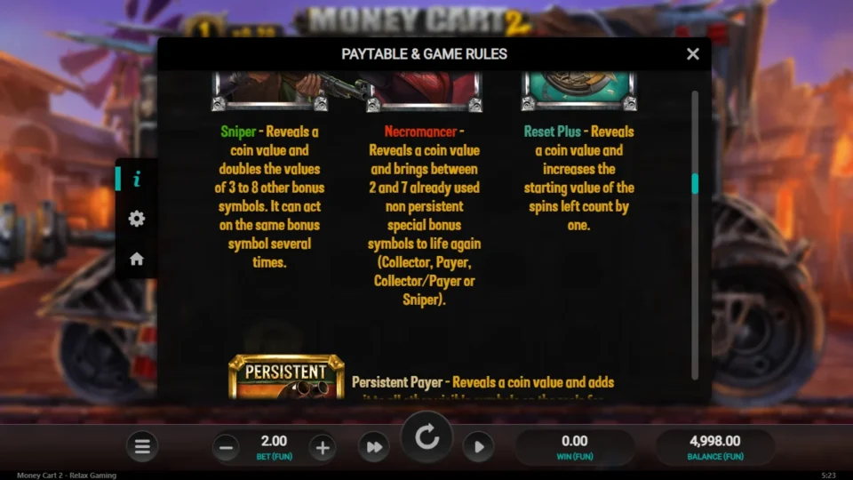 Money Cart 2 rules, page 6