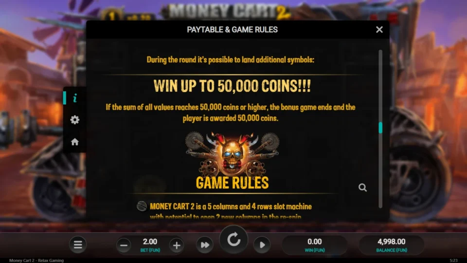 Money Cart 2 rules, page 9