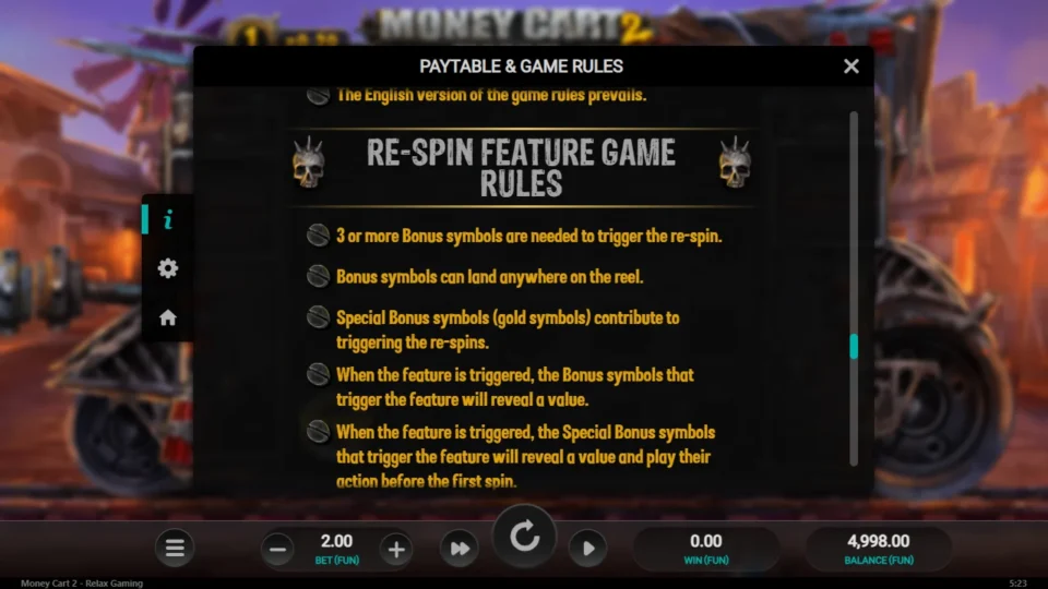 Money Cart 2 rules, page 12