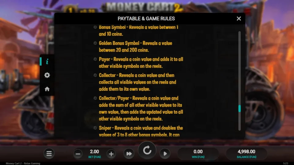 Money Cart 2 rules, page 14