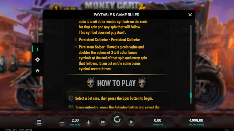 Money Cart 2 rules, page 16