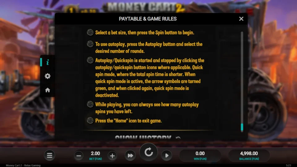 Money Cart 2 rules, page 17