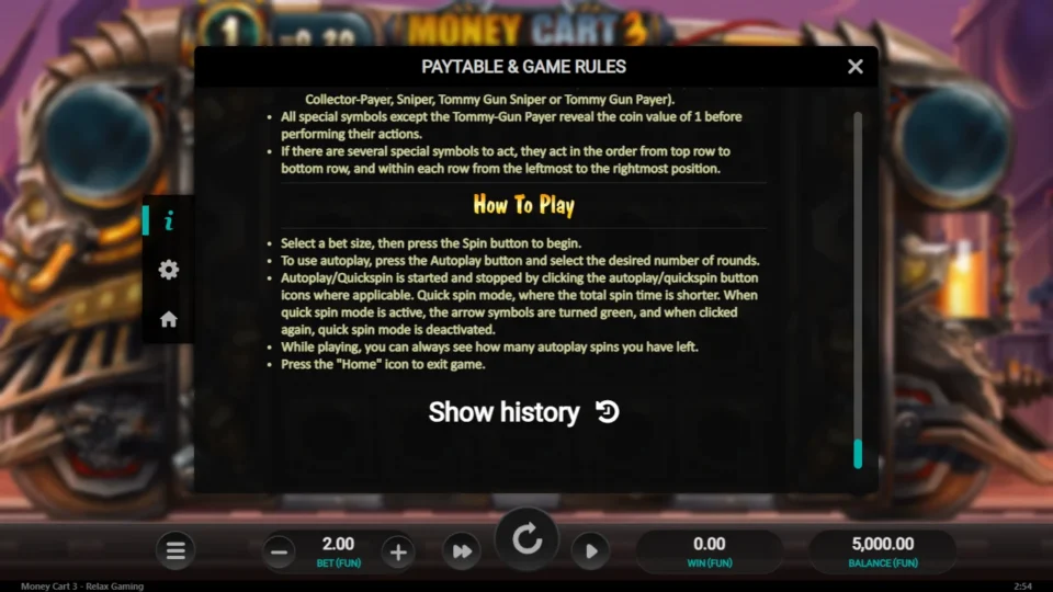 Money Cart 3 rules, page 15