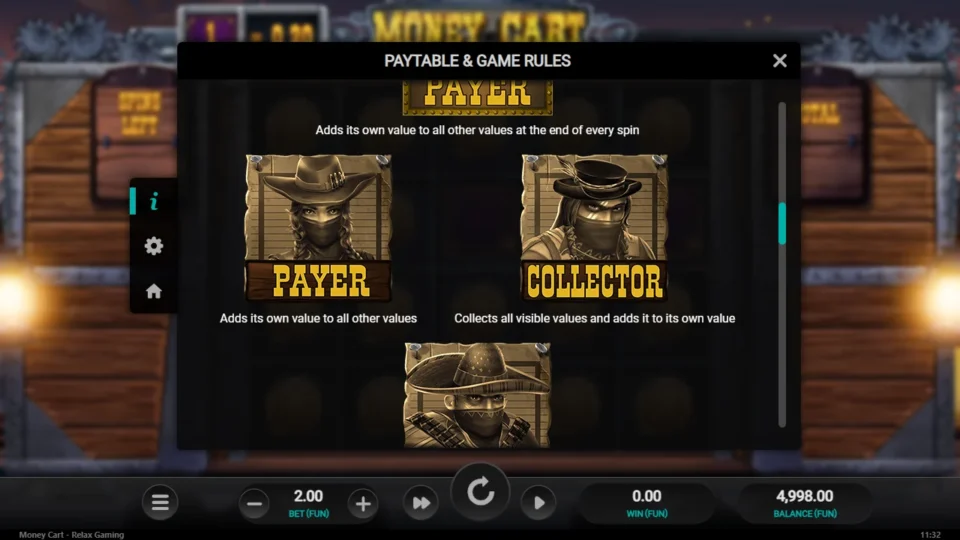 Money Cart rules, page 4