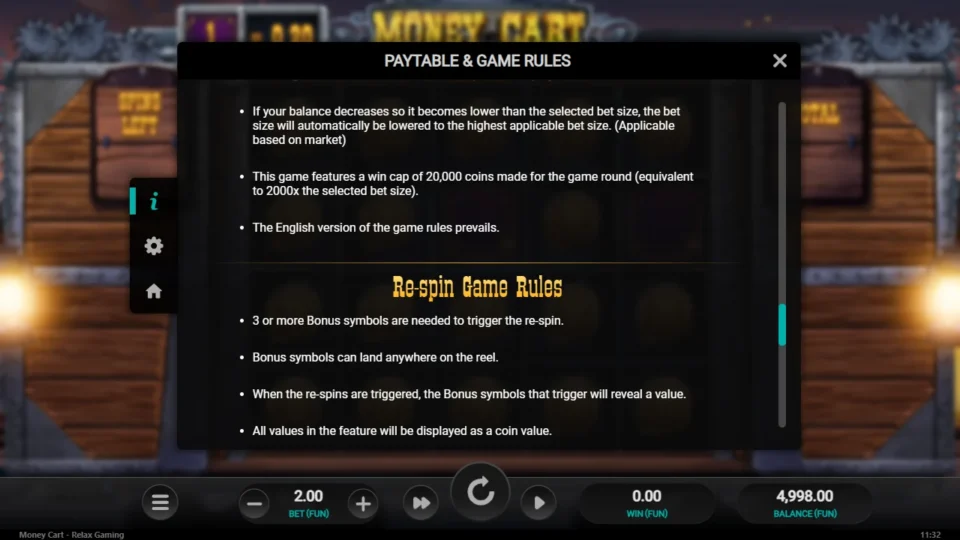 Money Cart rules, page 7