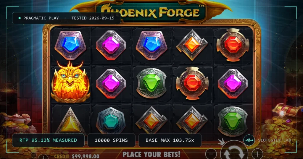 Phoenix Forge — Slotester Lab test cover