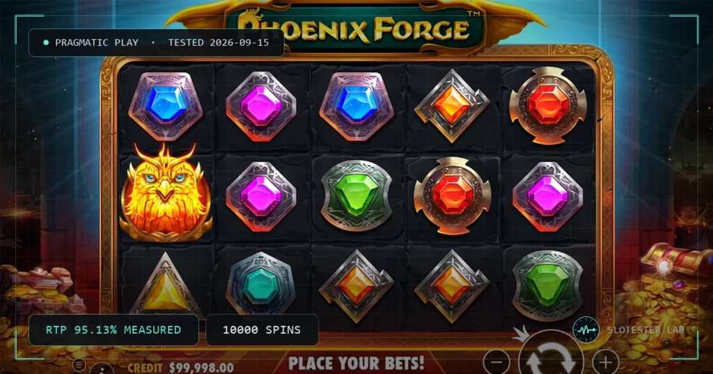 Phoenix Forge — Slotester Lab test cover
