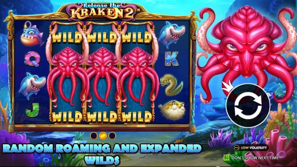 Release the Kraken 2: intro screen, slide 2