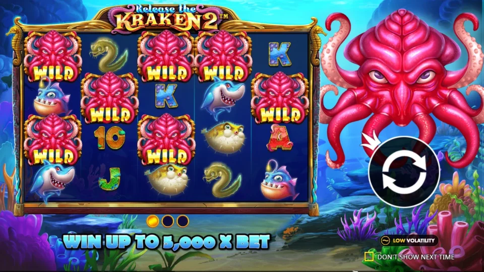 Release the Kraken 2: intro screen, slide 1