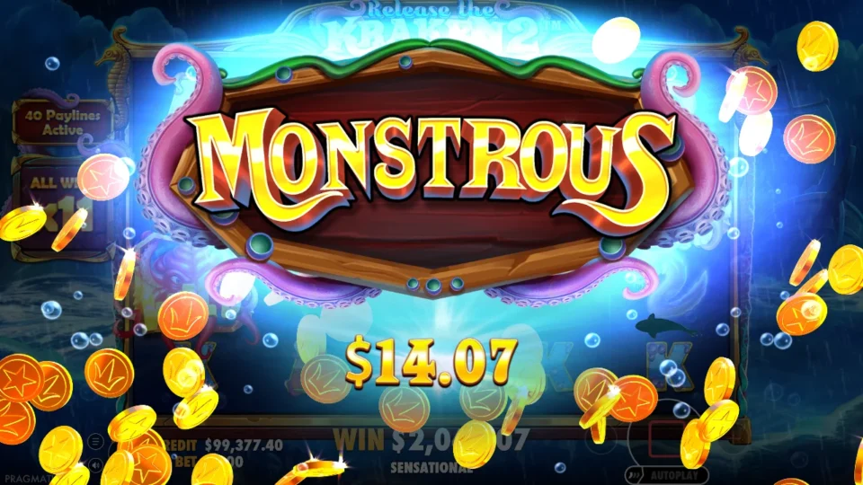Release the Kraken 2: free spins result: 2290.2 (bonus buy)