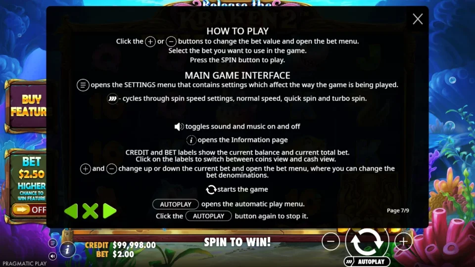 Release the Kraken 2 rules, page 7