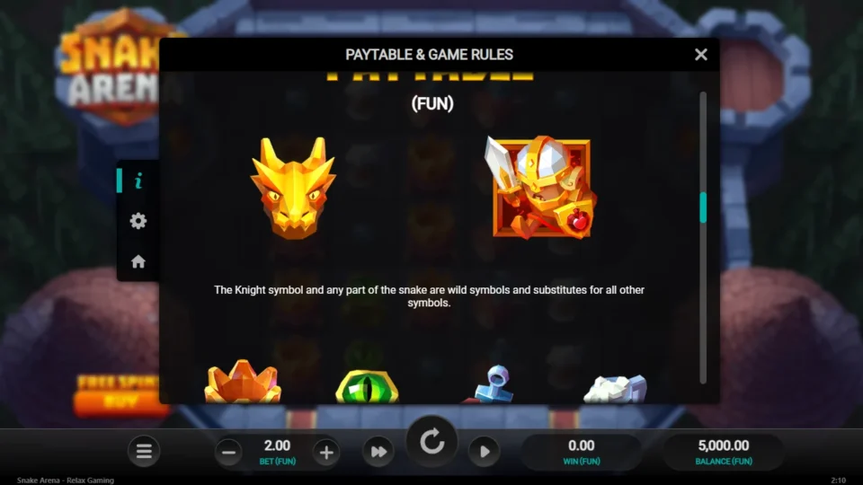 Snake Arena rules, page 5