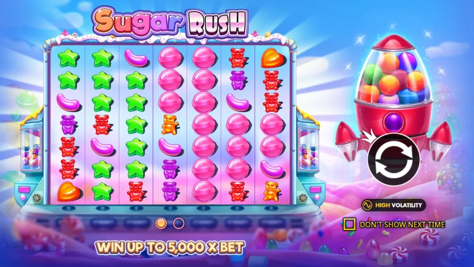 Sugar Rush: intro screen, slide 1