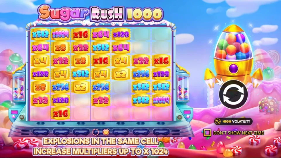 Sugar Rush 1000: intro screen, slide 2