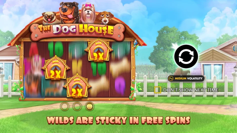The Dog House: intro screen, slide 3