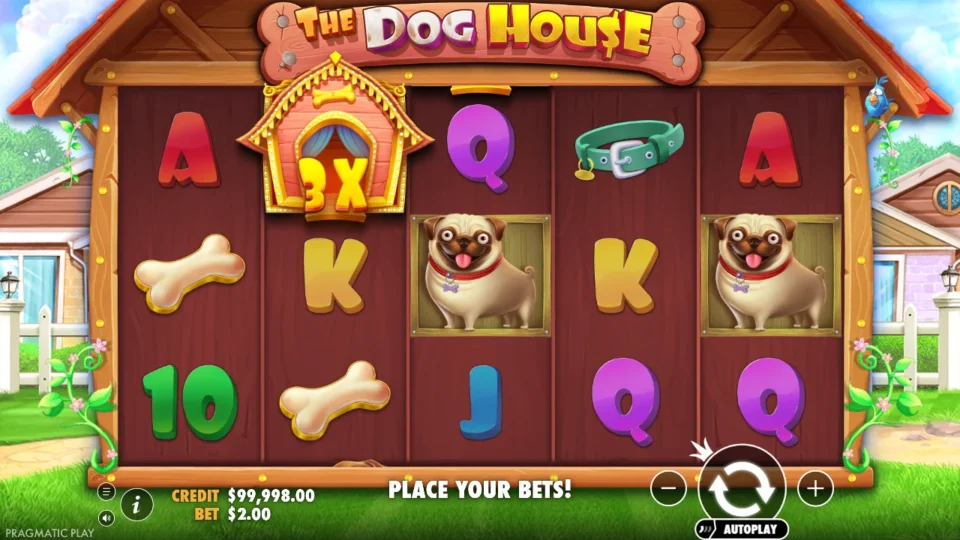 The Dog House: base game, start screen