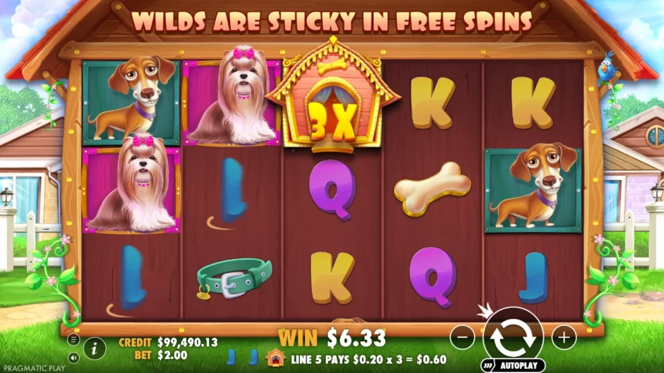 The Dog House: win 5.5x (11.1) on media spin 370