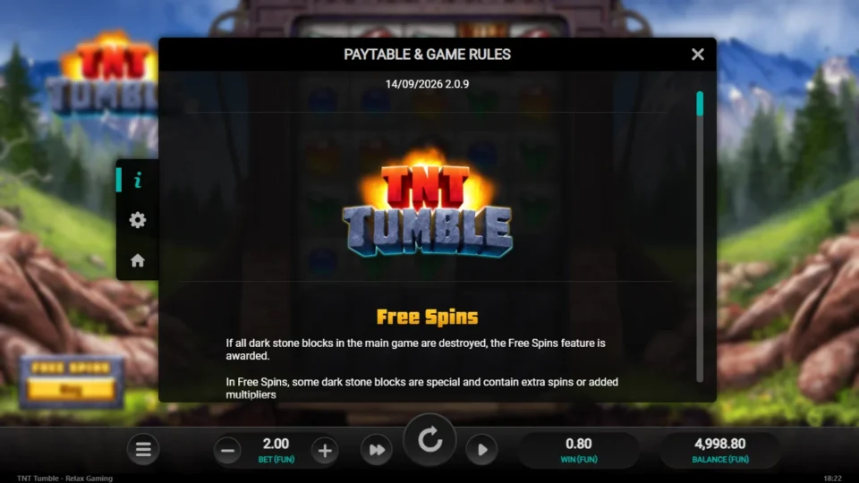TNT Tumble rules, page 1