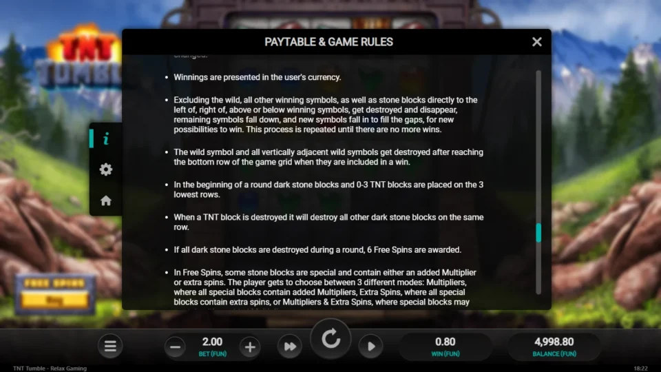 TNT Tumble rules, page 11