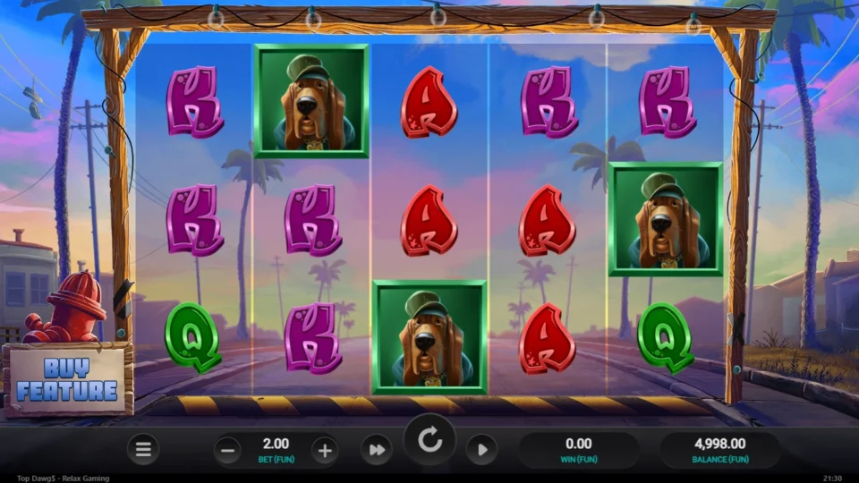 Top Dawg$ demo game field