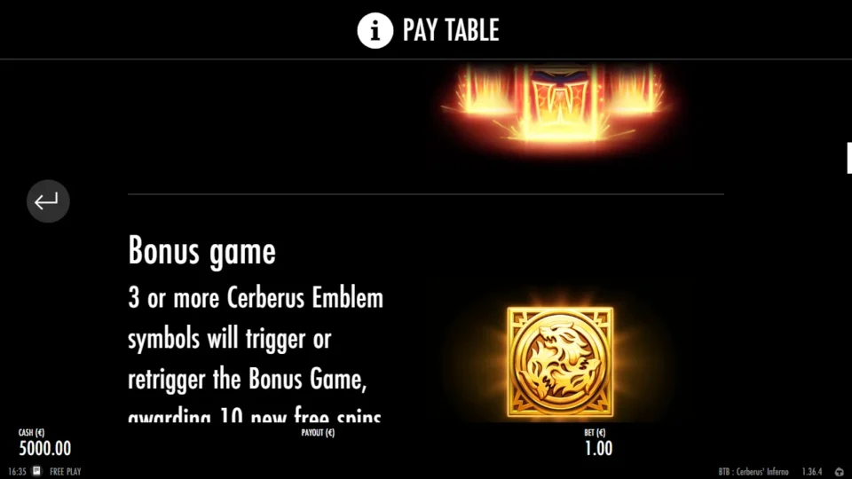 Beat the Beast: Cerberus’ Inferno rules, page 4