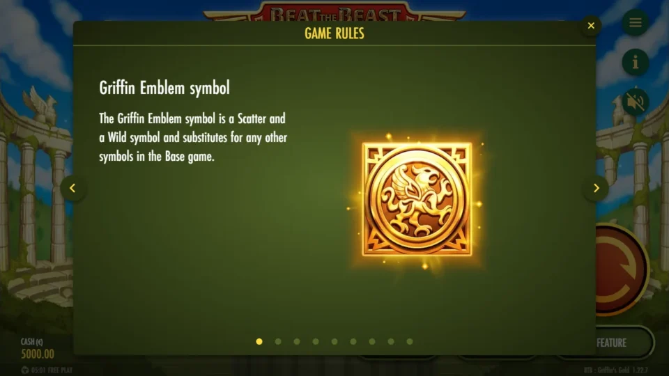 Beat the Beast: Griffin’s Gold – Reborn rules, page 1
