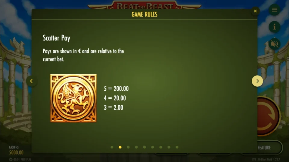 Beat the Beast: Griffin’s Gold – Reborn rules, page 2