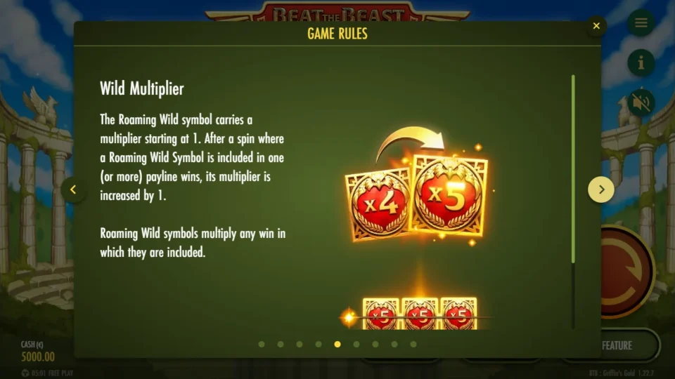 Beat the Beast: Griffin’s Gold – Reborn rules, page 5