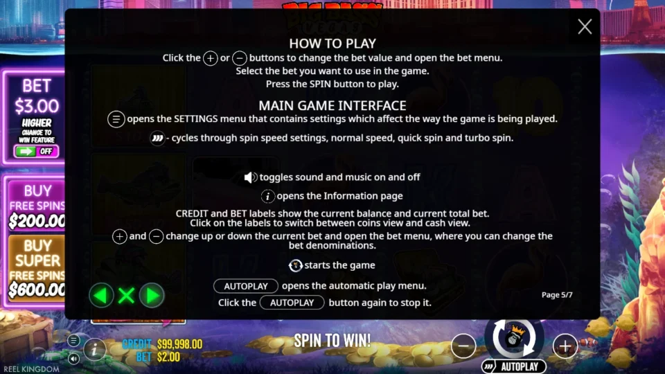 Big Bass Vegas Double Down Deluxe rules, page 5