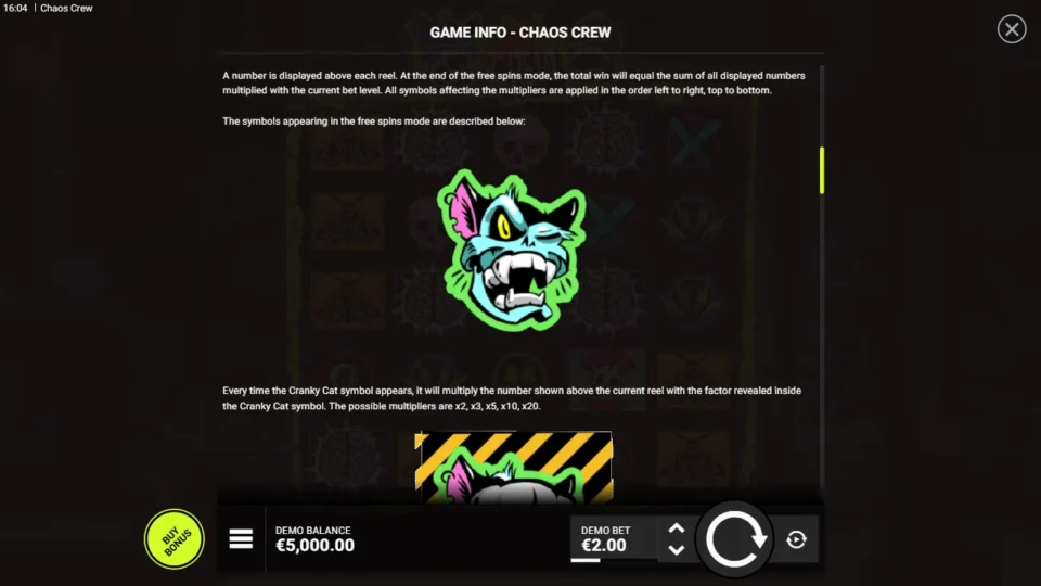 Chaos Crew rules, page 3