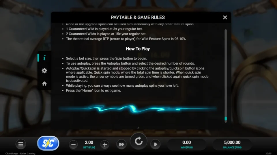Cloudforge rules, page 32