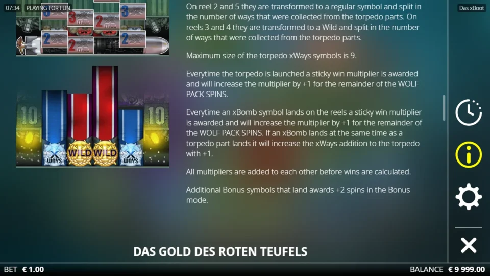 Das xBoot rules, page 9