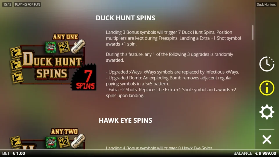 Duck Hunters rules, page 5