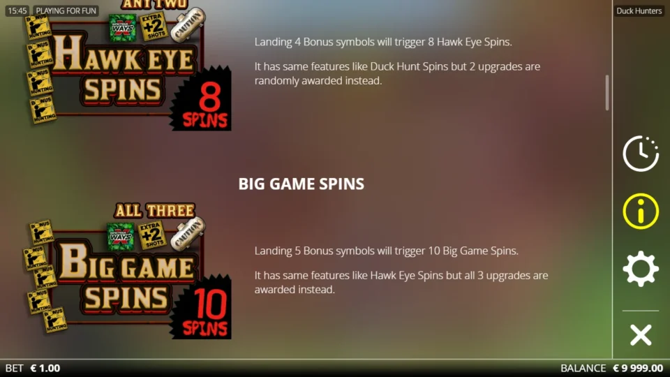 Duck Hunters rules, page 6