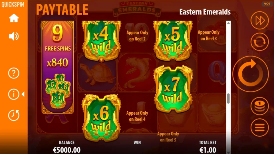 Eastern Emeralds rules, page 9