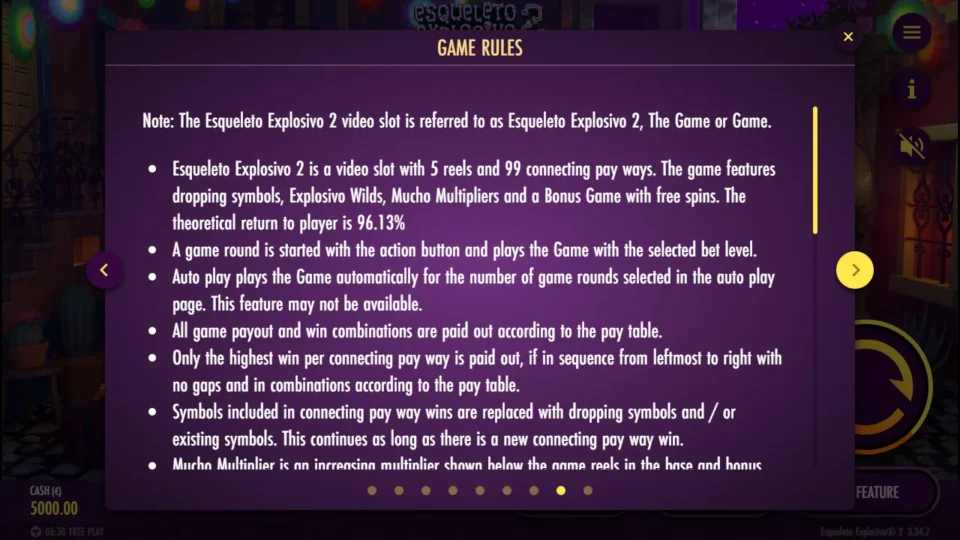 Esqueleto Explosivo 2 – Reborn rules, page 8
