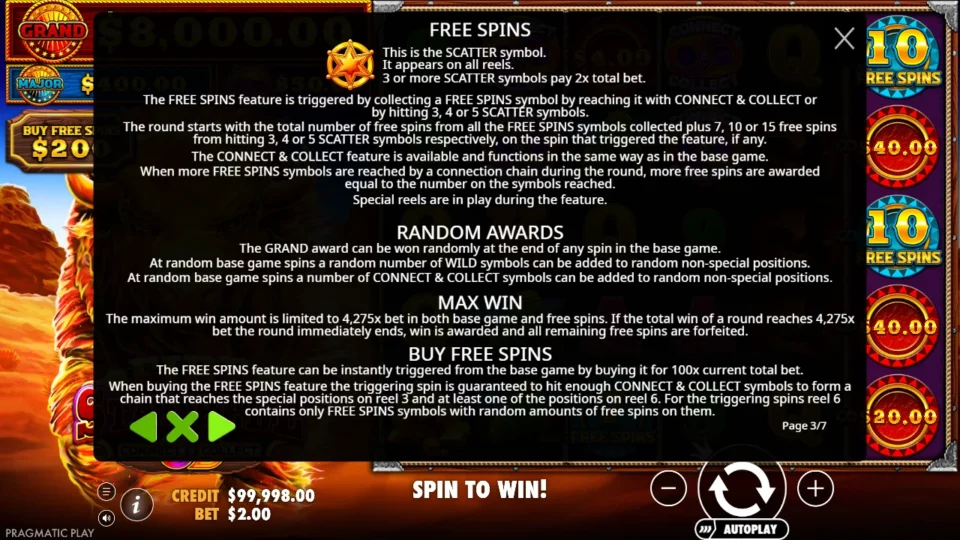Fire Stampede rules, page 3