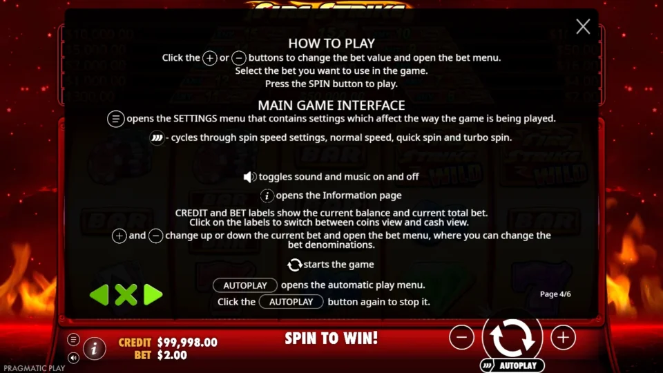 Fire Strike rules, page 4