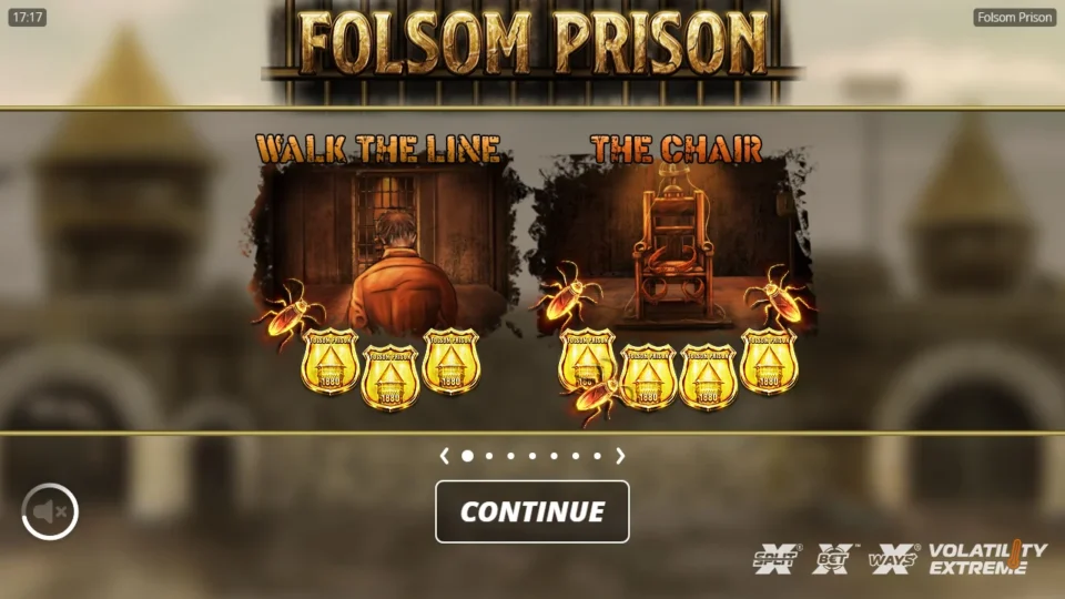 Folsom Prison: Three Scatters and one Cockroach accompany Walk The Line; The Chair is pictured with four Scatters and three Cockroaches.